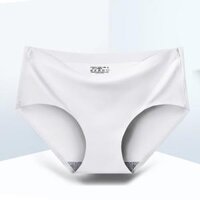 Quần lót cotton nữ đúc su thun lạnh trơn không đường may mặc trong váy dễ thương Q1 - Trắng,XL6375kg