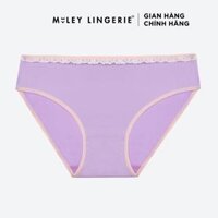 Quần Lót Cotton Nữ Màu Viền Ren - FCS - Trắng -  M