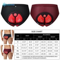 Quần lót đi xe đạp MTB Quần lót đi xe đạp nam Quần short đi xe đạp đệm cho