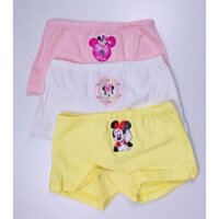 QUẦN LÓT ĐÙI BÉ GÁI CAYABE SET 3 CÁI HÌNH CHUỘT MINNIE