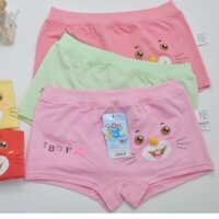 QUẦN LÓT EM BÉ GÁI COTTON COMBO 5 CÁI THOÁNG MÁT