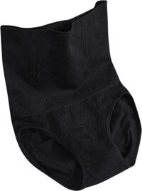 Quần Lót Gen Bụng Có Thanh Chống Cuộn  Màu Đen Size L