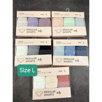 Quần lót GU (Set 6 cái) - chuẩn hàng Nhật