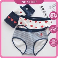 Quần lót học sinh nữ quần xì nữ chất cotton kháng khuẩn thoáng mát an toàn cho sức khỏe của bạn NB shop QL011