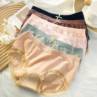 quần lọt khe nữ quần lót nữ Quần lót nữ mẫu mới 2025 cotton modal kháng khuẩn eo giữa thoáng khí cho nữ quần tam giác thu đông không 100% cotton