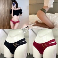 Quần Lọt Khe Su Sexy. Quần Lọt Khe Nữ Cao Cấp In Trái Tim.