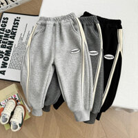 Quần lót lông cừu cho bé trai quần thể thao quần bó sát quần lót lông cừu một lớp nhung mỏng cho trẻ em