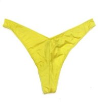 Quần lót lọt khe siêu mát màu vàng Victoria's Secret TH9385