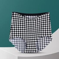 Quần Lót Lụa Băng Liền Mạch Không Đường May Cạp Cao Fom To WL88 - Chim lưới - XL