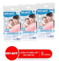 Quần Lót Miễn Giặt Sau Sinh Body-Mate Nữ, 5 Cái/Bao