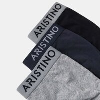Quần lót nam ARISTINO sịp tam giác nam cotton mềm cạp cao phối viền ôm body khử khuẩn - ABF03707