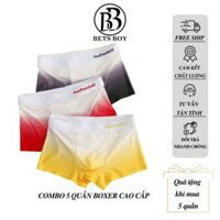 Quần lót nam big size băng lụa BETS BOY, Combo sịp nam mềm mịn thoáng mát,quần chíp nam nội địa Trung chất lượng cao cấp