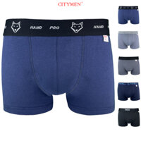Quần Lót Nam boxer nhiều lưng 4 chiều vải cotton hiệu CITYMEN cao cấp, đồ lót - LMTK-MULTIBC - .S 30kg-39kg