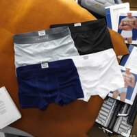 Quần Lót Nam BOXER Quần Sịp Đùi LACOSTE chất Cotton thấm hút mồ hôi