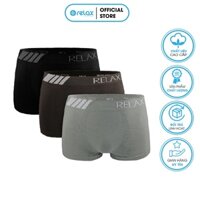 Quần Lót Nam Boxer relax RLTK 014 Co Giãn 4 Chiều Form Ôm Gọn Tập Gym Chạy bộ