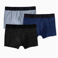 Quần Lót Nam Boxer Thun Lạnh Lados 4116 - Thun lụa co giãn, dai, thoáng mát, thấm hút mồ hôi tốt - Xám - Size XL 70 -82 kg