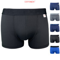 Quần Lót Nam boxer vải thun lạnh nhiều lưng co giãn 4 chiều hiệu CITYMEN cao cấp, sịp nam - LMTK-MULTIBL - .S 30kg-39kg