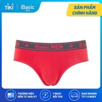 Quần lót nam Brief iBasic PANM077 - Đỏ đô - S
