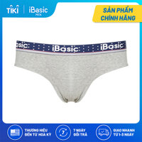 Quần lót nam Brief iBasic PANM077 - Xám melange,L