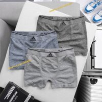 Quần Lót Nam [ COMBO 3 ] Quần Sịp Đùi Nam Boxer Dệt Kim Thông Hơi Mềm Mịn Co Dãn 4 Chiều Dành Cho Nam