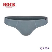 Quần lót nam cotton 4 chiều thoáng mát ROCK QA026 thun kẹp bản nhỏ trẻ trung, năng động, co giãn, ôm sát, thoải mái - Xám đậm,M