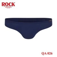 Quần lót nam cotton 4 chiều thoáng mát ROCK QA026 thun kẹp bản nhỏ trẻ trung, năng động, co giãn, ôm sát, thoải mái - Xanh đen,M