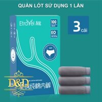Quần lót nam cotton du lịch ETRAVEL dùng 1 lần - 2XL