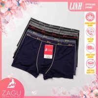 QUẦN LÓT NAM DÁNG BOXER, VẢI THUN LẠNH, CẠP LƯNG NHỎ CHÍNH HÃNG ZAGU B214BS