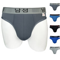 Quần Lót Nam lưng Hàn Quốc vải thun lạnh 4 chiều hiệu CITYMEN cao cấp, đồ lót - LMTK-HANAL - Xám Đậm - Size XXXL