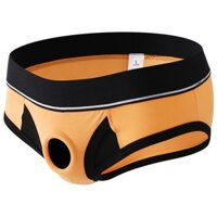 Quần lót nam màu rỗng thông minh-menmode Quần lót gợi cảm với đồ lót vòng silicon