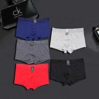 Quần lót nam Quần lót Boxer Cotton nguyên chất [3 cái + Hộp] Quần lót Boxer thoáng khí đơn giản Quần short trẻ trung