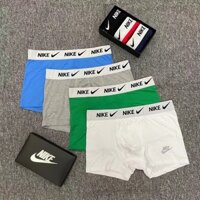 Quần Lót Nam Quần Lót Cotton Nguyên Chất [3 Cái + Hộp] Quần Lót Nam Boxer Quần Đùi Boxer Quần Đùi