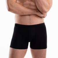 Quần lót nam, quần sịp nam cotton đùi - loại 1 lưng AROTI Ảnh thật - S1001 - đen,3XL74-85kg