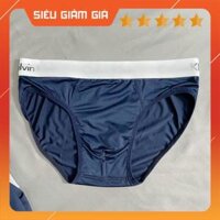 Quần lót nam, quần sịp tam giác chất thun lạnh kháng khuẩn co giãn 4 chiều phong cách nam tính - CK - - Xanh Than,2XL56-67Kg