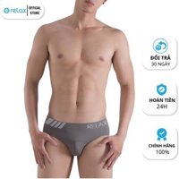 Quần lót nam relax dệt kim cao cấp chính hãng ,quần sịp nam relaxunderwear rltk13 - XL - màu nâu