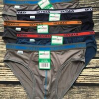 Quần Lót Nam SKYMAN SK1 Thun Lạnh 5 Quần Lưng Nhỏ