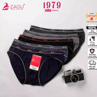 Quần lót nam tam giác, Chât Liệu Microfiber, lưng nhỏ ZAGU T324 Chuẩn Hàng Thương Hiệu