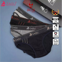 Quần Lót Nam Tam Giác, Cotton Bản To, ZAGU T323 Vận Động Thoải Mái Chuẩn Hàng Thương Hiệu