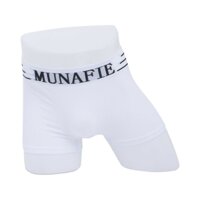 Quần Lót Nam Tam Giác Munafie, Quần Sịp Đùi Nam Munafie Co Giãn 4 Chiều - SN03 - Trắng - QUẦN ĐÙI