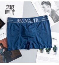 Quần Lót Nam Tam Giác Munafie, Quần Sịp Đùi Nam Munafie Co Giãn 4 Chiều - SN03 - XANH DƯƠNG - QUẦN ĐÙI