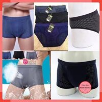 Quần lót nam,Combo 5 chiếc sịp đùi, chéo nam thông hơi cạp to siêu hot hàng VNXK - Chéo,XXL