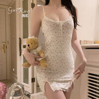 Quần lót nhung, Bộ đồ ngủ in hình, Váy ngủ gợi cảm, Bộ đồ gia đình áo choàng 5043