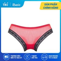 Quần lót nữ bikini ren lưới iBasic V108 - Đỏ tươi - L
