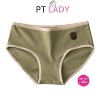 Quần Lót Nữ Cotton Cao Cấp Cute Không Cộm PT Lady QLCTT02 - NGÂU NHIEN,M40-50