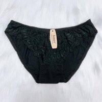 Quần lót nữ JONES cotton  ren 002 - Đen - XXL