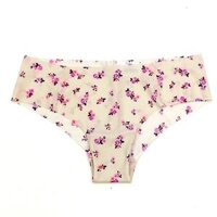 Quần lót nữ không lằn may kem hoa hồng Pink 11160624 ( M113 )