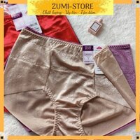 Quần Lót nữ lụa - Quần lót gấm hoa văn cao cấp thông hơi
