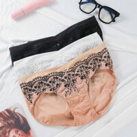 Quần Lót Nữ Lưới Phối Ren, Phối Viền Hoa Q8849 Chuẩn Hàng Thương Hiệu