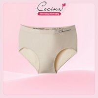 Quần lót nữ 𝐂𝐄𝐂𝐈𝐍𝐀 may chun viền chun co giãn bề mặt mịn mượt, không gây kích ứng da CBI020