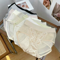 Quần Lót Nữ Ren Cao Cấp Ôm Nguyên Mông Bigsize Combo 3 Chiếc Quần Su lụa Siêu Lạnh Unny Kho Đồ Lót Nam Nữ